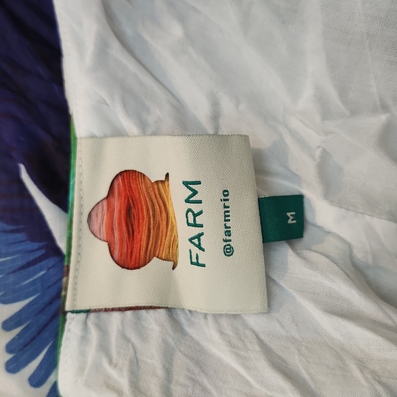 Farm Rio Mitra Halter Dress Size Medium - Picture 13 of 16